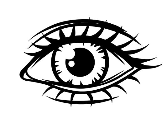 Auge Sticker