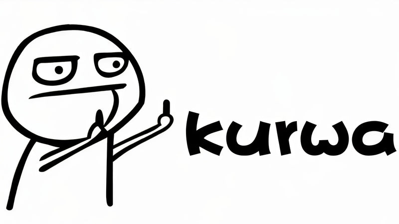 Kurwa Sticker
