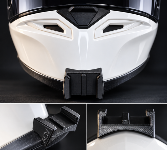 AGV K1 S Action Cam Mount – 3D-gedruckte Helmhalterung inkl. 3M-Klebepad